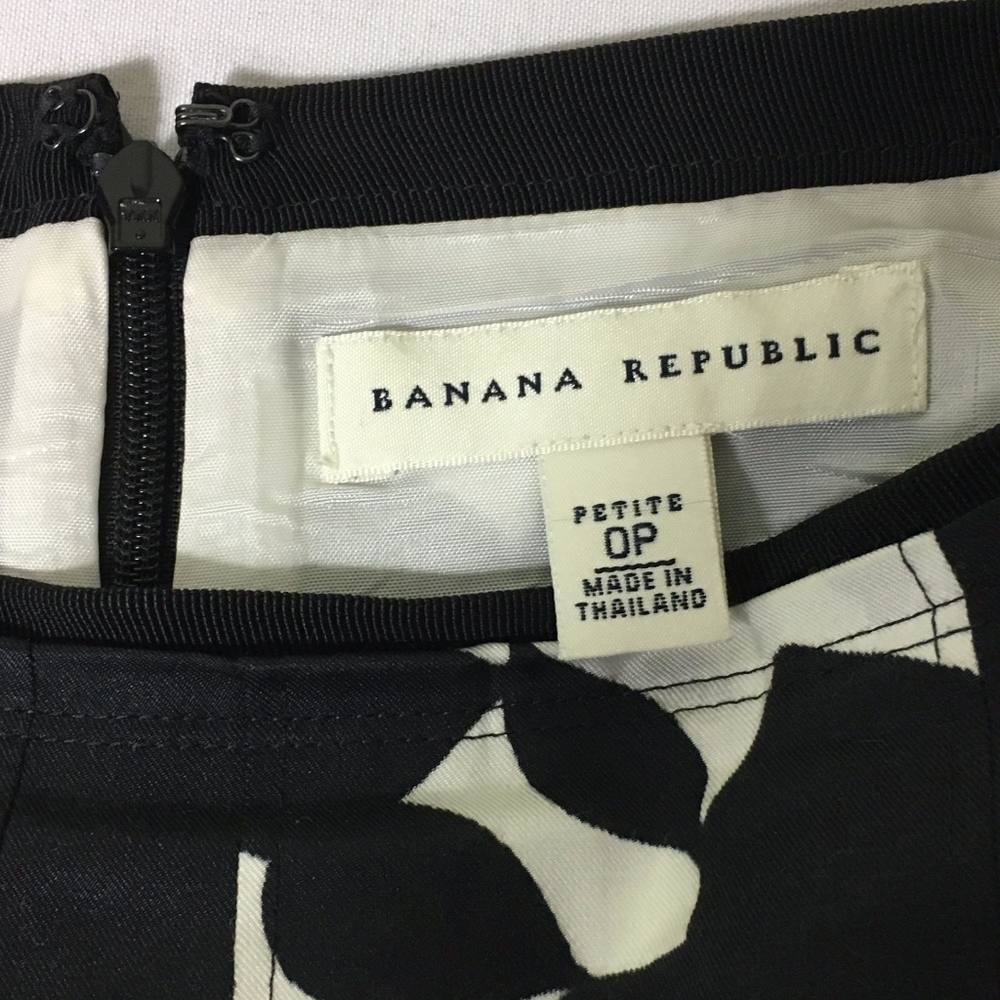 Banana Republic Silk & Cotton Petite Women's Skirt - Picture 4 of 7